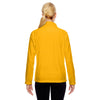 Team 365 Women's Sport Athletic Gold Campus Microfleece Jacket