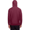 Team 365 Men's Sport Dark Maroon Zone HydroSport Heavyweight Full-Zip Hooded Sweatshirt