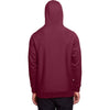 Team 365 Unisex Sport Dark Maroon Zone HydroSport Heavyweight Pullover Hooded Sweatshirt