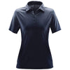 Stormtech Women's Navy Heather Mirage Polo