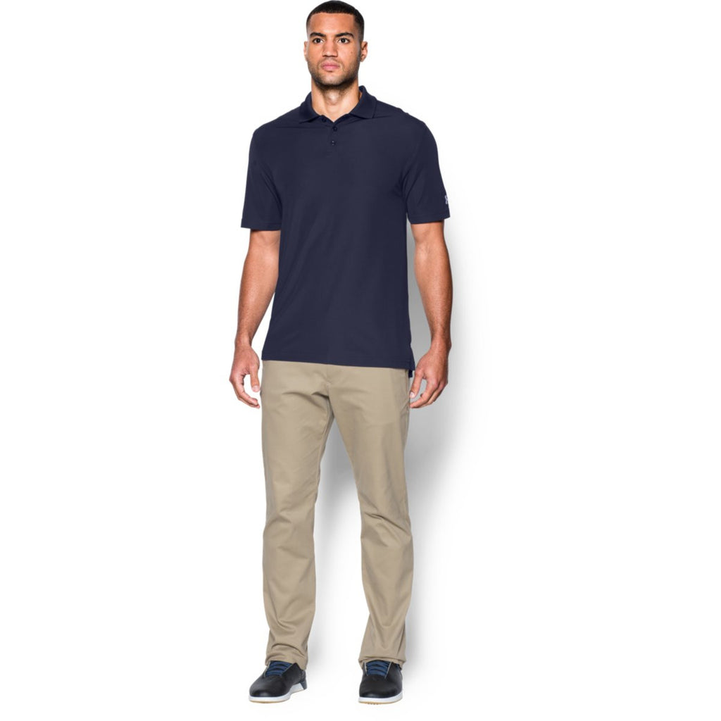 Under Armour Corporate Men's Midnight Navy Performance Polo