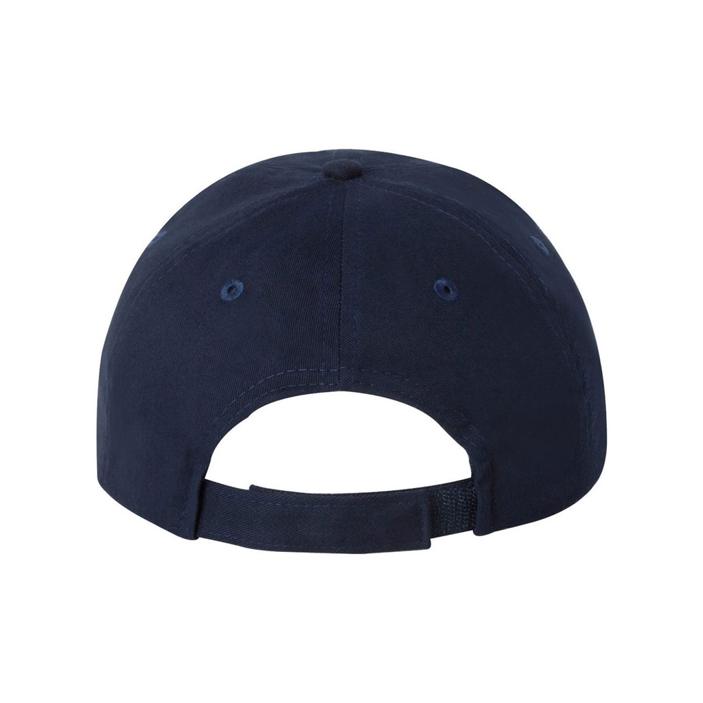 Valucap Navy Brushed Twill Cap