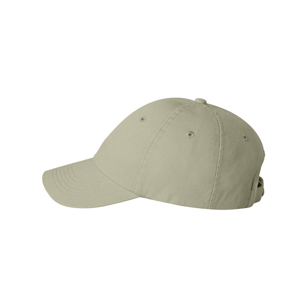 Valucap Khaki Small Fit Bio-Washed Unstructured Cap