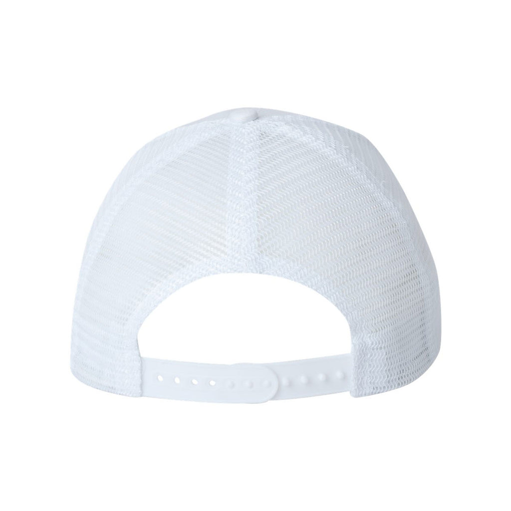 Valucap White Twill Trucker Cap