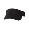 Valucap Black Bio-Washed Visor