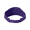 Valucap Purple Bio-Washed Visor