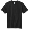 Volunteer Knitwear Unisex Deep Black All-American Pocket Tee