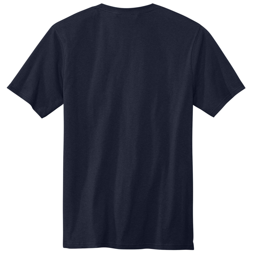 Volunteer Knitwear  Unisex Strong Navy All-American Pocket Tee