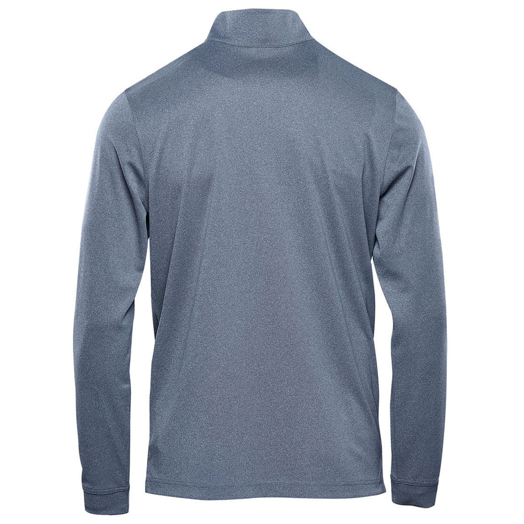 Stormtech Men's Navy Heather Dockyard 1/4 Zip Pullover