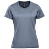 Stormtech Women's Navy Heather Dockyard Performance Short Sleeve Tee