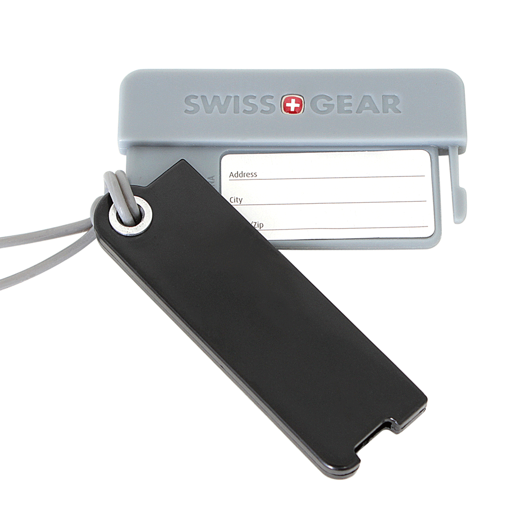 Swissgear Black Luggage Tag Twin Pack