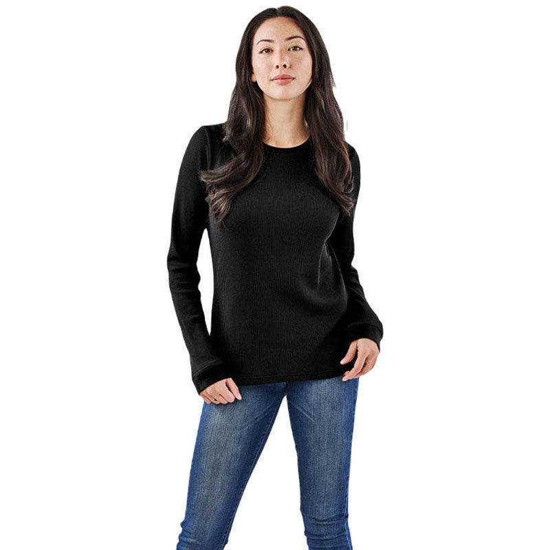 Stormtech Women's Black Ashburn Crew Neck