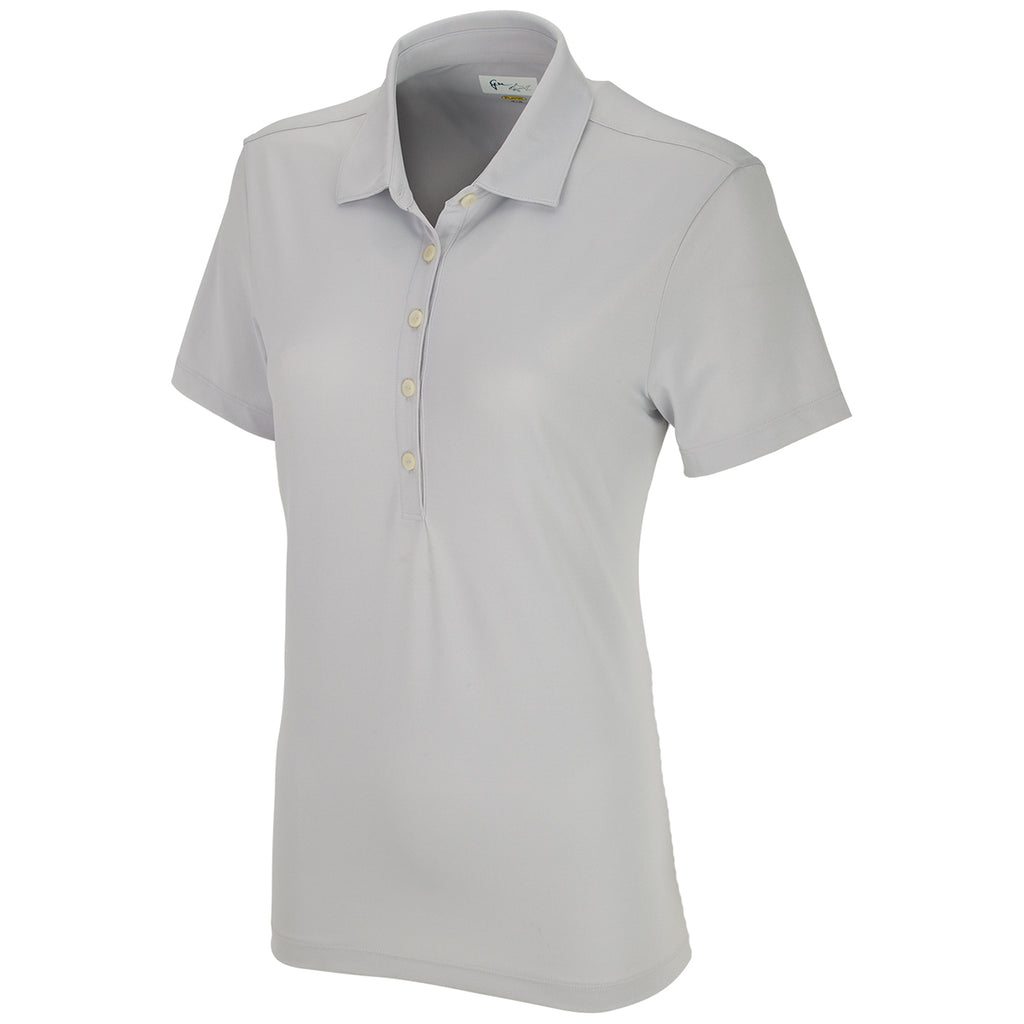 Greg Norman Women's Grey Freedom Polo