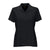 Greg Norman Women's Black Play Dry Performance Mesh Polo