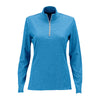 Greg Norman Women's Varsity Heather Heathered 1/2-Zip