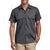 Dickies Men's Charcoal Short Sleeve Slim Fit Flex Twill Work Shirt