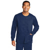 WonderWink Unisex Navy WorkFlex Snap-Front Scrub Jacket