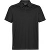 Stormtech Men's Black/Graphite Inertia Sport Polo