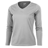 BAW Women's Silver Xtreme Tek Long Sleeve Shirt