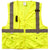 Xtreme Visibility Unisex Yellow Surveyor Class 2 Zip Vest