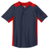 New Era Youth True Navy Diamond Era 2-Button Jersey