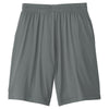 Sport-Tek Youth Iron Grey PosiCharge Competitor Pocketed Short