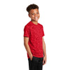 Sport-Tek Youth True Red PosiCharge Digi Camo Short Sleeve Tee