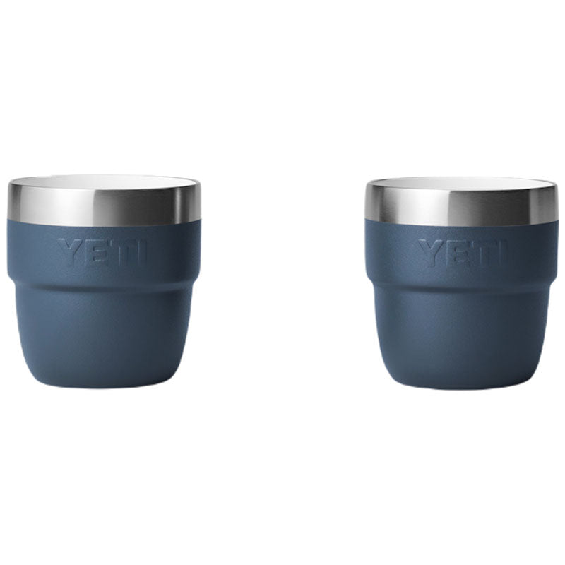 YETI Navy Rambler 4 oz Stackable Cups (2 Pack)