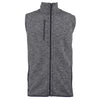 48-Hour Zusa Men's Light Grey Heather Midtown Fleece Vest