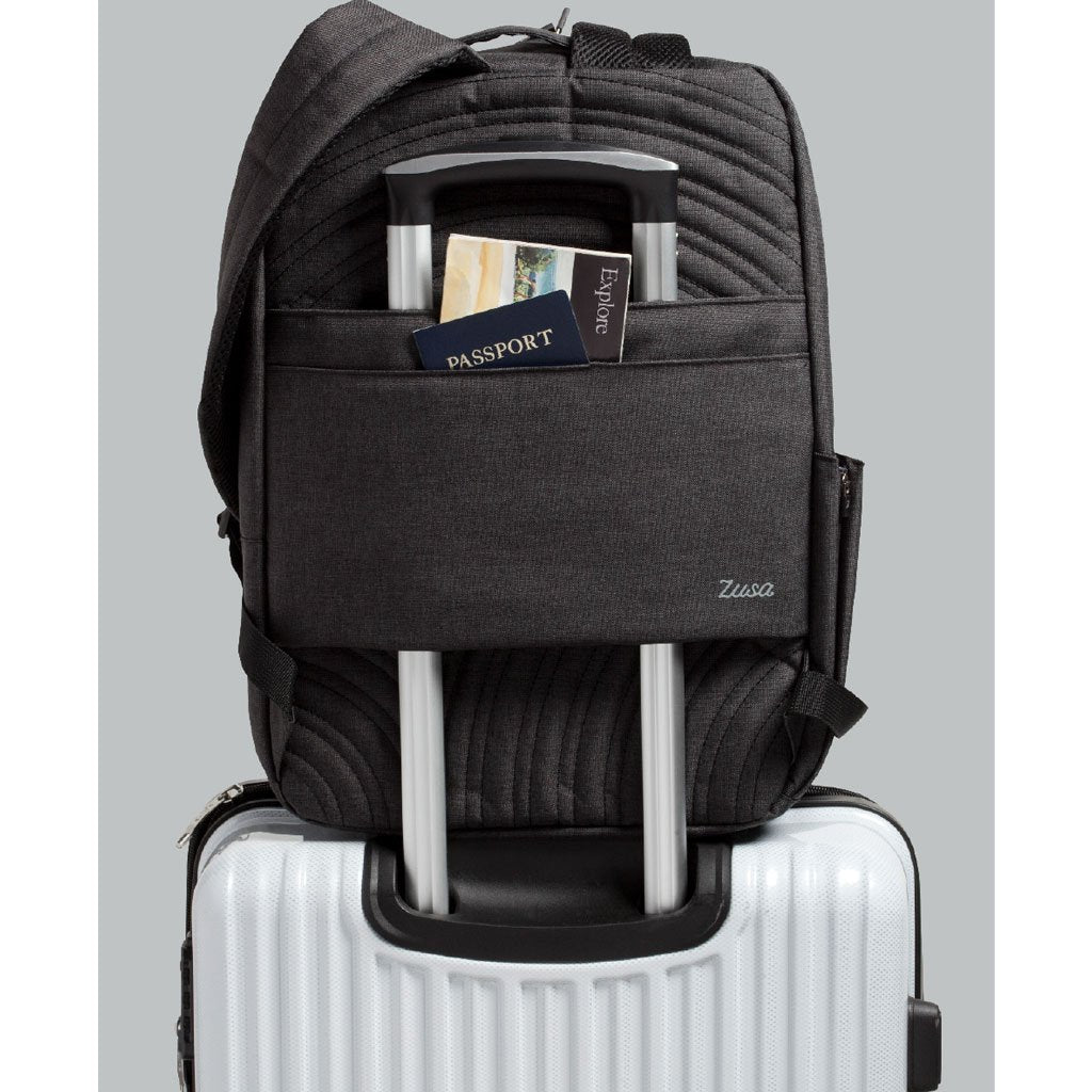 Rally Zusa Black Heather Structured Transit Pack