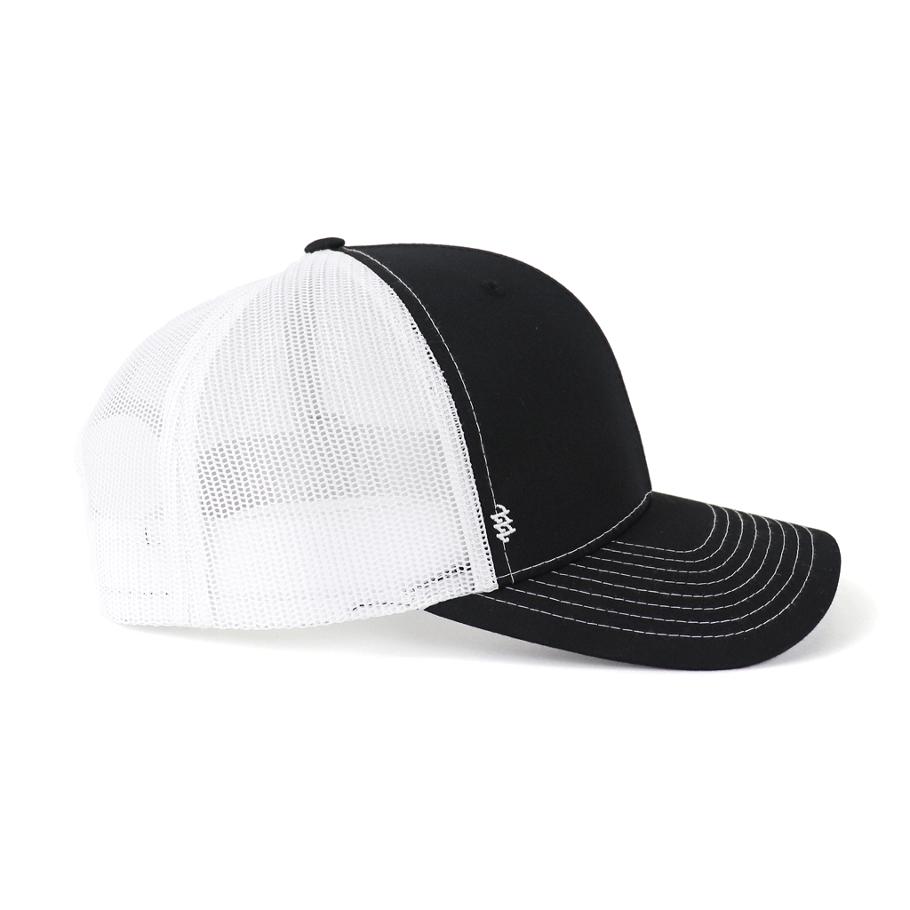 Zusa 3 Day Black/White Open Road Trucker Cap