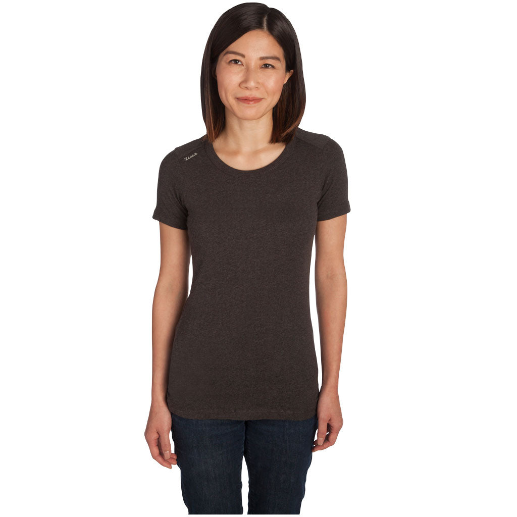 Zusa 3 Day Women's Black Heather Peachy Tee