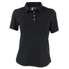 Zusa 3 Day Women's Black Everyday Pique Polo