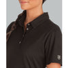 48-Hour Zusa Women's Black Everyday Pique Polo