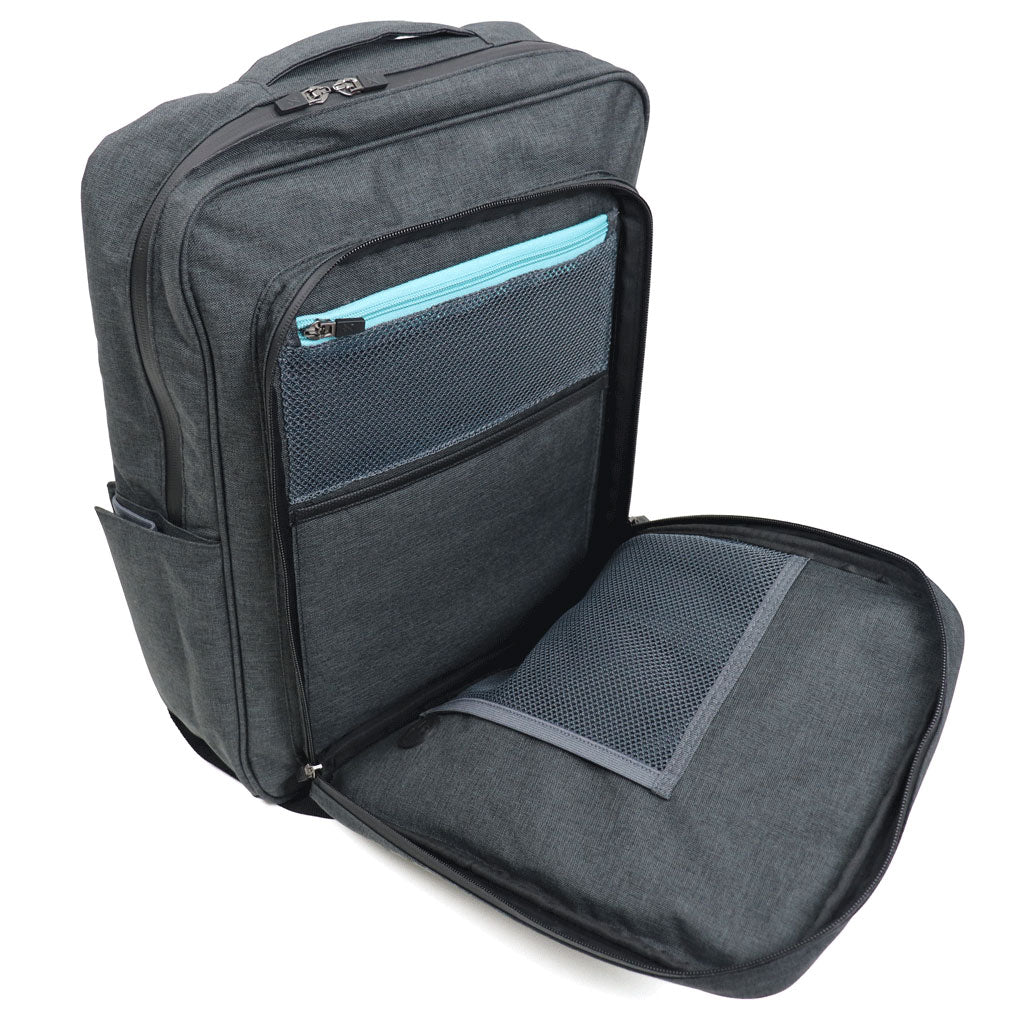 Zusa Black Heather Structured Transit Pack