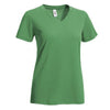 Expert Women's Kelly Green V-Neck Tec Tee