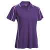 Expert Women's Dark Purple/White Malibu Polo