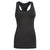 Expert Women's Black Eyelet Racerback Tank