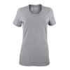 Zusa Women's Light Grey Heather Peachy Tee