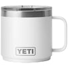 YETI White Rambler 14 oz Stackable Mug